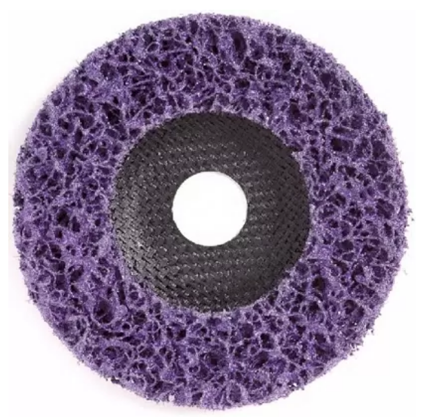 Круг шлифовальный 125мм синтетический коралловый фиолетовый (100/200шт)