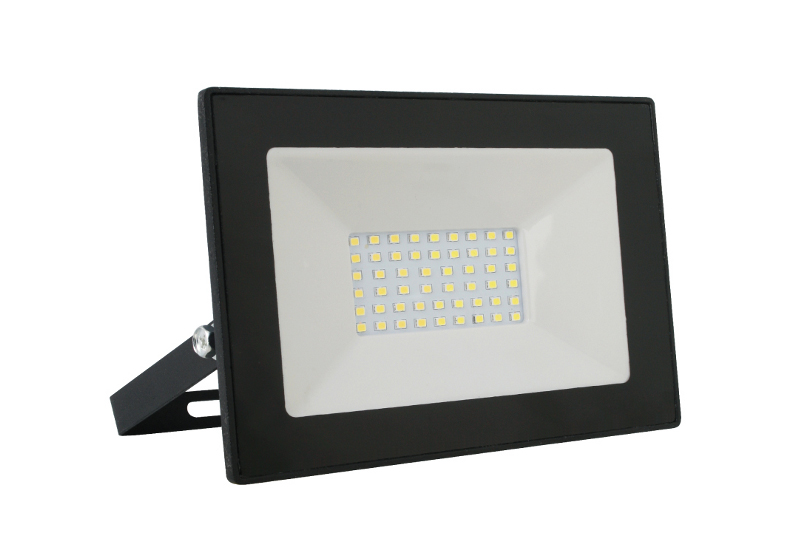 Прожектор LED SMD Ultraflash черный 230В, 100Вт,6500К, LFL-10001 С02 (1/10шт)