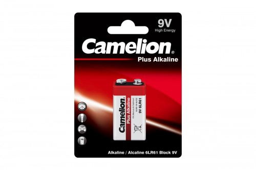 э/п Camelion 6LF22 Plus Alkaline BL-1 (6LR61-BP1,батарейка,9В) (1/12/192шт)
