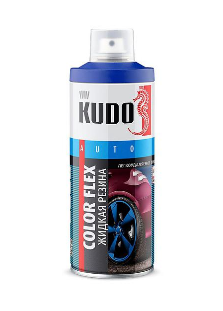 Жидкая резина KUDO черная 450мл (1/12шт)