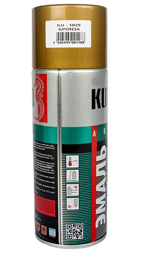 KU-1029 бронза эмаль универсал металлик 520мл KUDO (1/12шт)