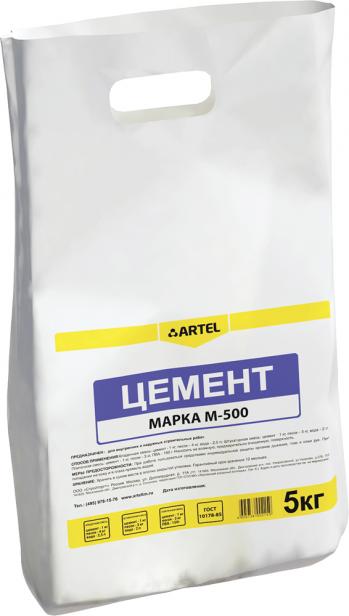 Цемент М-500 5кг (1/200шт)
