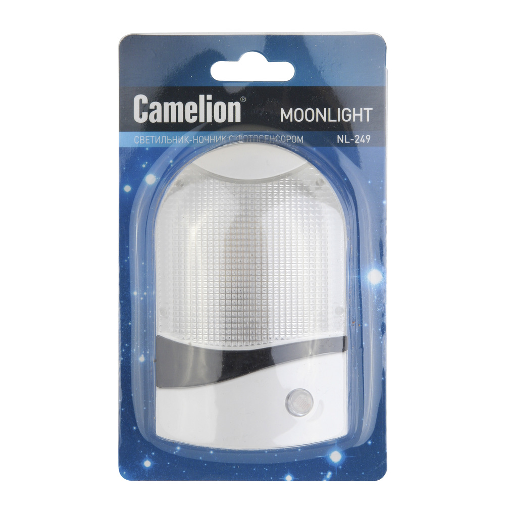 Ночник Camelion NL-249 "Ночник с фотосенсором" (LED, 220В) (1/96шт)