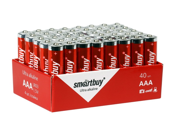 Э/п Smartbuy LR03 AAA Alkaline 1,5V (40/960шт)