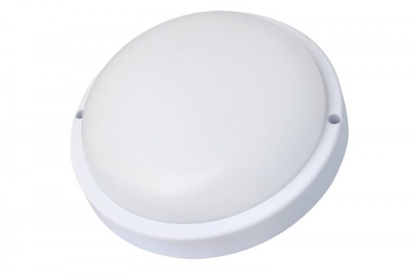 Светильник Ultraflash LBF-0312 IP65 C01 круг (LED влагозащищённый, 12Вт, IP65, 220В) (1/40шт)
